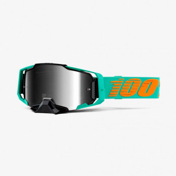 Gafas 100x100 Armega Clark/Plata Espejo